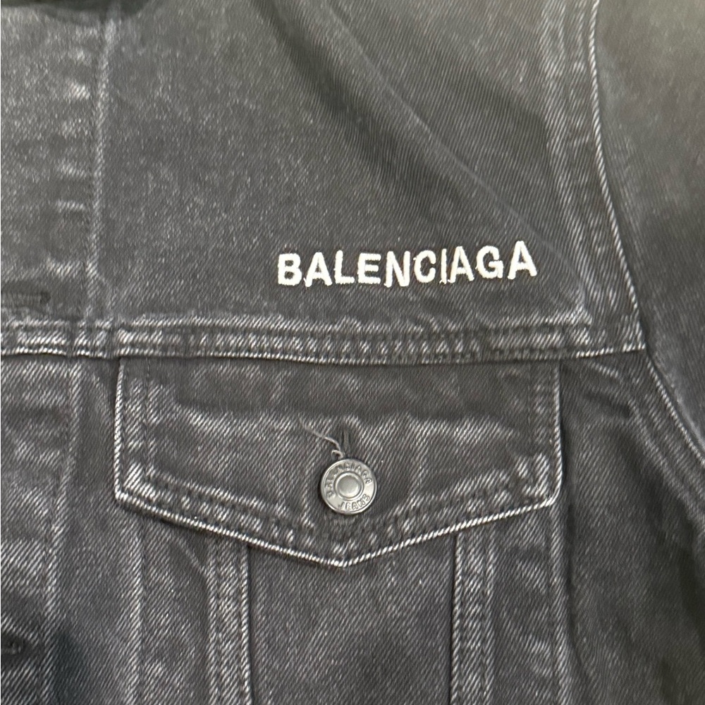 Balenciaga Men's Black Casual Jacket - Picture 4 of 15